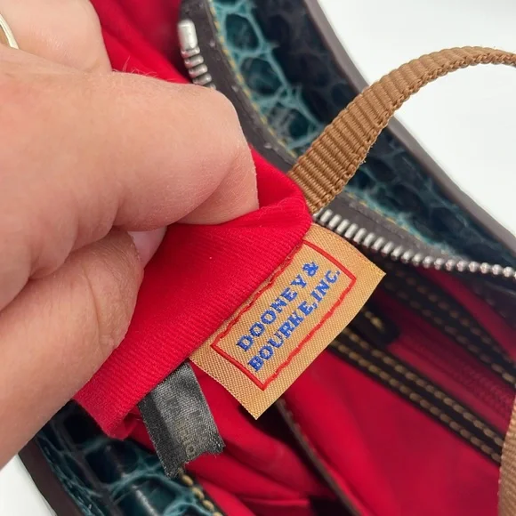 Dooney & Bourke Hobo Bag in Teal G4 - Picture 10 of 11